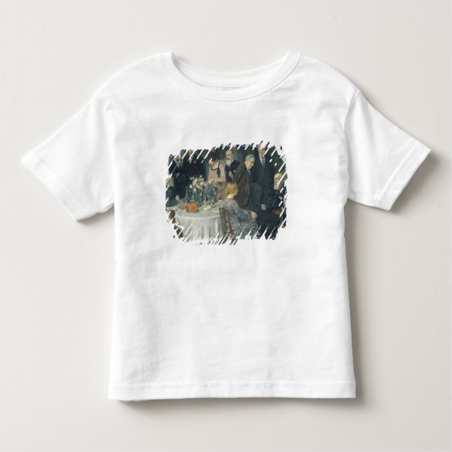 Camiseta Infantil Um grupo de Artista, 1929 (Frente)