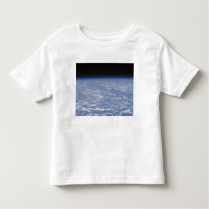 Camiseta Infantil Um horizonte oblíquo da atmosfera terrestre