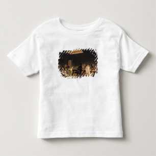 Camiseta Infantil Um jogo dos bilhar, 1807