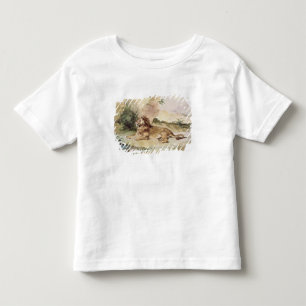 Camiseta Infantil Um leão no deserto, 1834