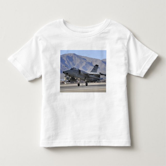 Camiseta Infantil Um lutador da Força Aérea italiana AMX (Frente)