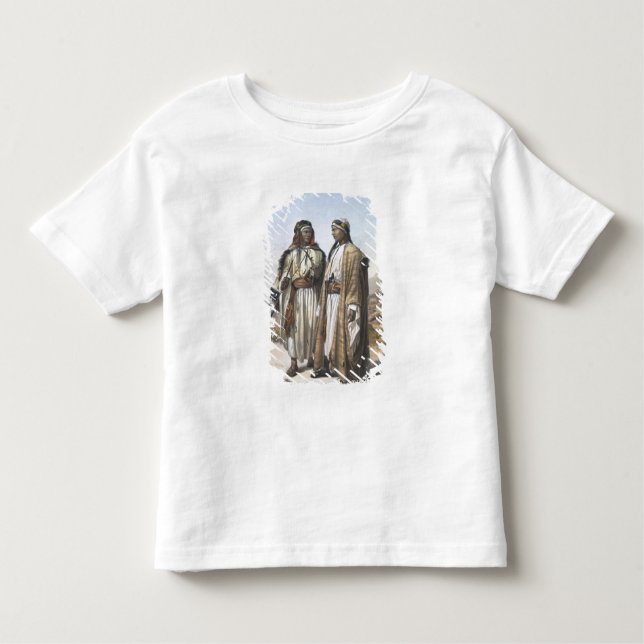 Camiseta Infantil Um Mahazi e um Beduíno de Soualeh, ilustração de (Frente)