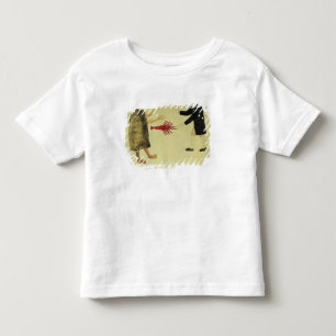 Camiseta Infantil Um maori trocando uma lagosta