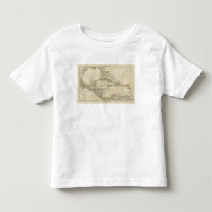 Camiseta Infantil Um mapa de índice