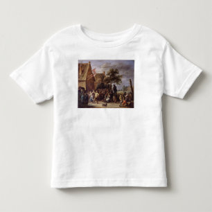 Camiseta Infantil Um Merrymaking da vila