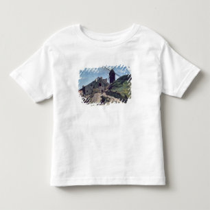 Camiseta Infantil Um moinho de vento em Montmartre, 1840-45