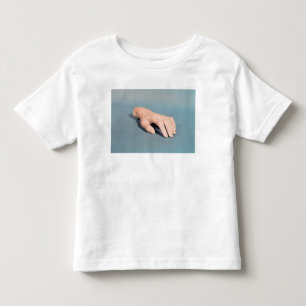 Camiseta Infantil Um molde da mão de Frederic Chopin