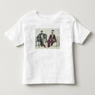 Camiseta Infantil Um padre grego e um turco, gravados pelo Thierry