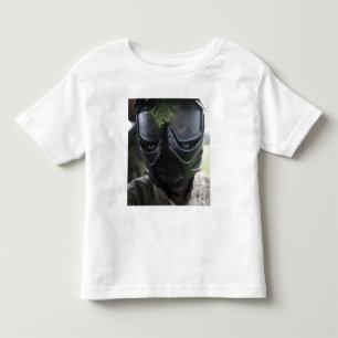 Camiseta Infantil Um paintball redondo