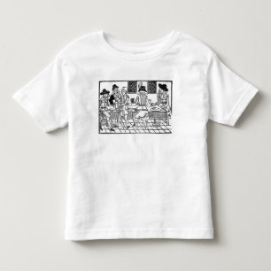 Camiseta Infantil Um partido de ceia, 'um livro de baladas de