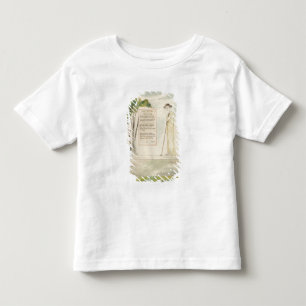 Camiseta Infantil Um pastor que lê o epitáfio, da elegia escrita