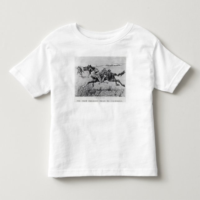 Camiseta Infantil Um perigo das planícies (Frente)