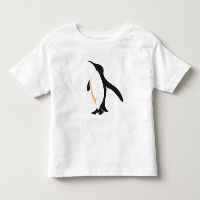 Camiseta Infantil Um pinguim fofo (Frente)