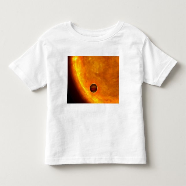Camiseta Infantil Um planeta do tamanho de Júpiter (Frente)