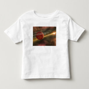 Camiseta Infantil Um planeta newfound possível
