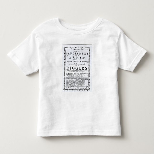 Camiseta Infantil Um presente de ano novo (Frente)