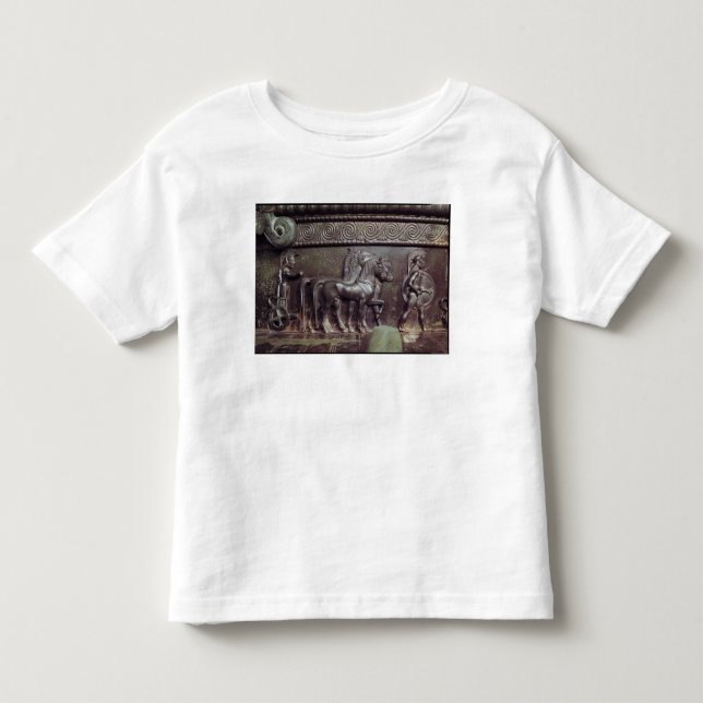 Camiseta Infantil Um Quadriga e um Hoplite (Frente)
