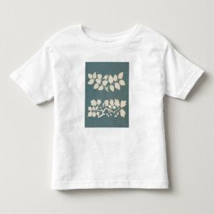 Camiseta Infantil Um ramo do rosa e ramo do jasmim