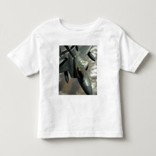 Camiseta Infantil Um raptor da força aérea de E.U.F-22 é