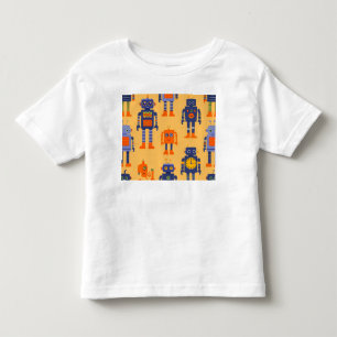 Camiseta Infantil um robô interessante