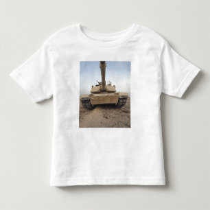 Camiseta Infantil Um tanque de guerra M-1A1