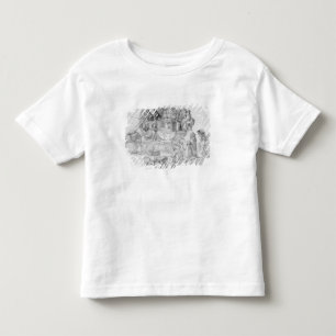 Camiseta Infantil Um treinador de correio do país ocidental que sae
