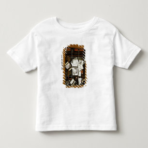 Camiseta Infantil Um trompe - l ' oeil de um armário vitrificado