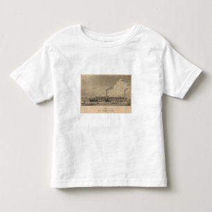 Camiseta Infantil Um Whitney e trabalhos da roda de carro dos filhos