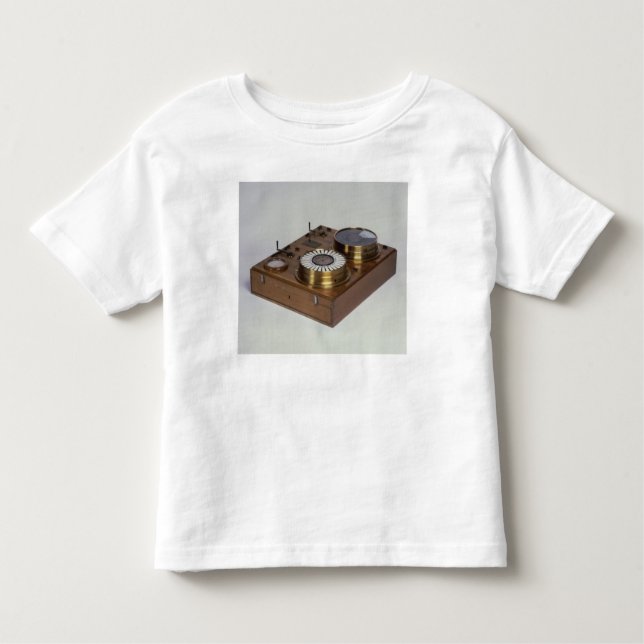 Camiseta Infantil Um Zeigertelegraph, produzido por Werner von (Frente)