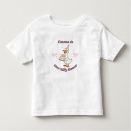 Camiseta Infantil Uma Aniversariante Tonta de 1º Aniversário Festa d