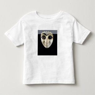 Camiseta Infantil Uma cabeça de uma figura do templo de Nini-zaza,