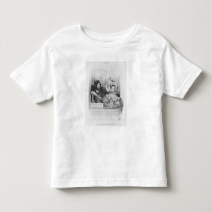 Camiseta Infantil Uma caixa no teatro Italien, gravado por Frey
