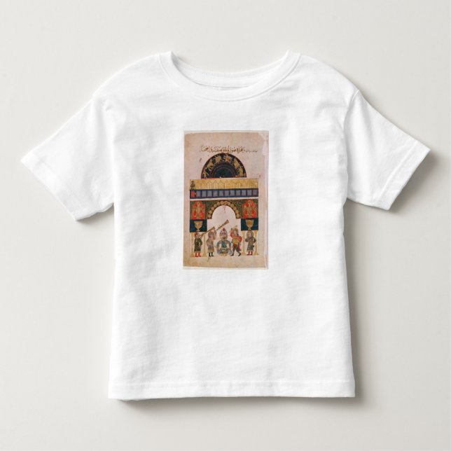 Camiseta Infantil Uma carta astrológica indiana (Frente)