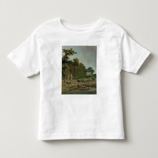 Camiseta Infantil Uma casa de campo (Frente)