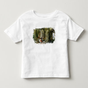 Camiseta Infantil Uma caverna fantástica com Odysseus e calipso