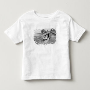 Camiseta Infantil Uma Caverna-Moradia de Pensilvânia