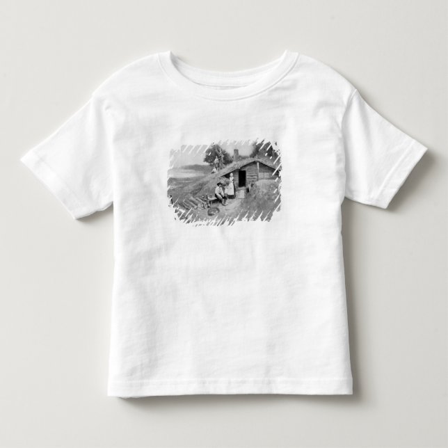 Camiseta Infantil Uma Caverna-Moradia de Pensilvânia (Frente)