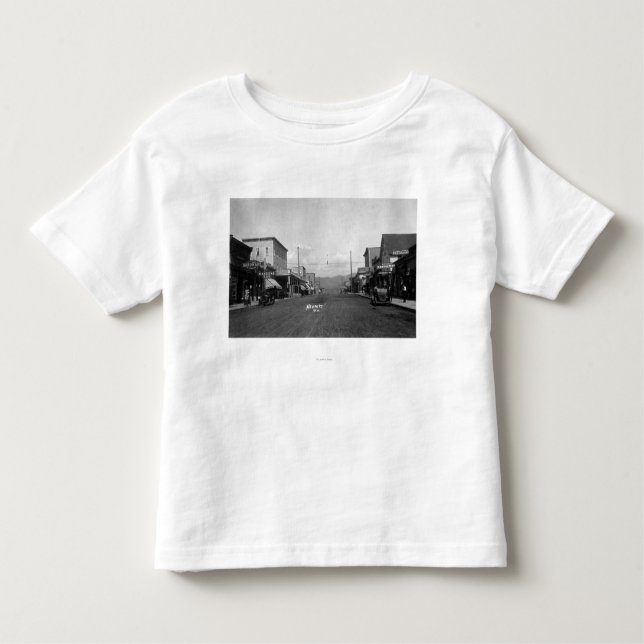 Camiseta Infantil Uma cena da rua # 2 (Frente)