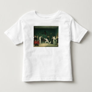 Camiseta Infantil Uma cena de cerco, 1827