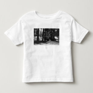 Camiseta Infantil Uma cena do acampamento
