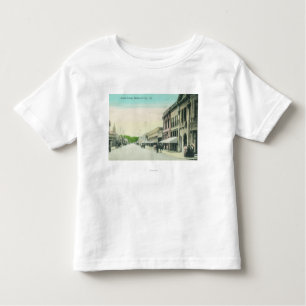 Camiseta Infantil Uma cidade de SceneRedwood da rua, CA