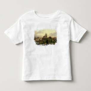 Camiseta Infantil Uma cidade medieval em 1830, 1830