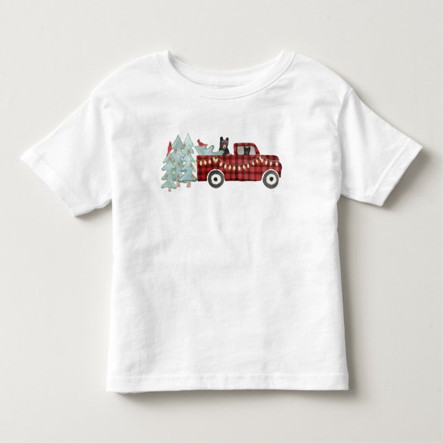 Camiseta Infantil Uma Coleção De Natal Muito Beary (Frente)