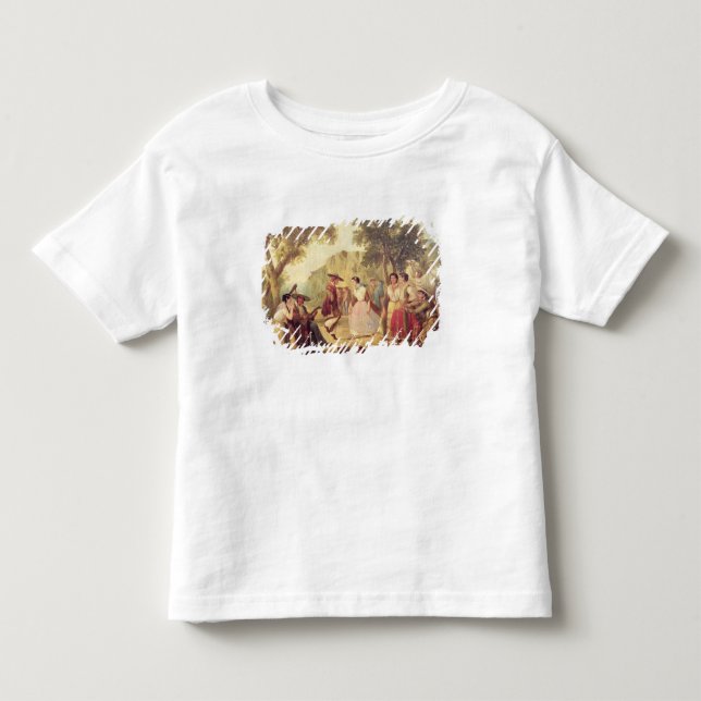 Camiseta Infantil Uma dança popular (Frente)