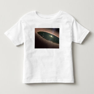 Camiseta Infantil Uma diferença em um protoplanetary, ou na
