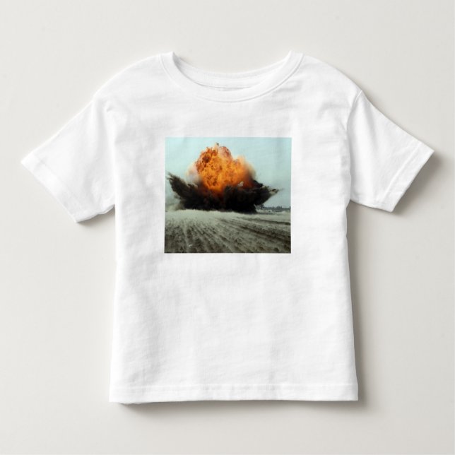 Camiseta Infantil Uma explosão explode (Frente)