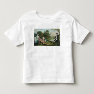 Camiseta Infantil Uma família dos pescadores, 1749