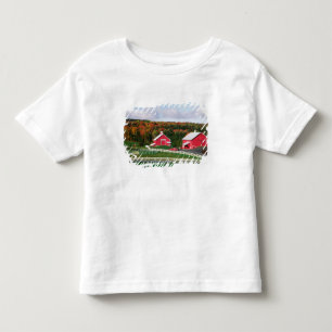Camiseta Infantil Uma fazenda em Vermont perto de Peacham. DISPONÍVE