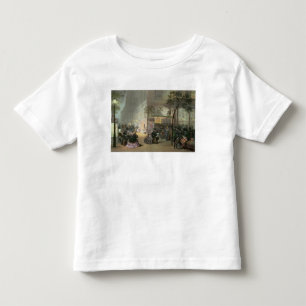 Camiseta Infantil Uma fila no teatro de l'Ambigu-Comique
