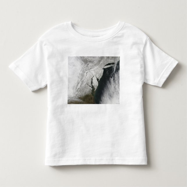 Camiseta Infantil Uma forte tempestade de inverno 2 (Frente)